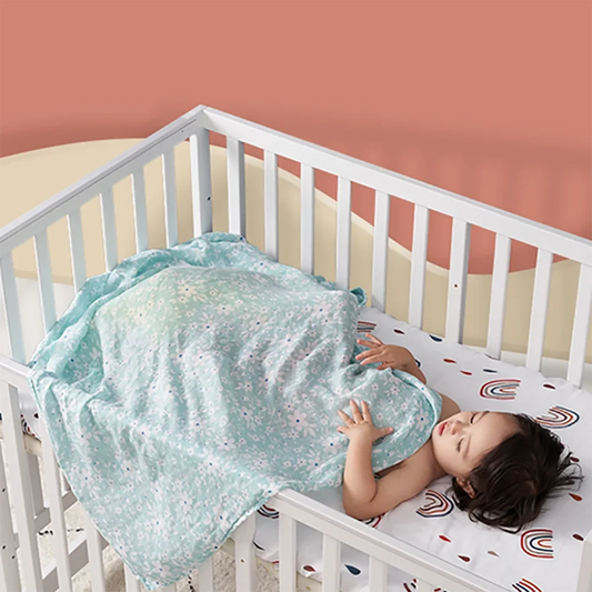 4-premium-Pack Ultra Soft Baby Muslin Swaddle Blankets – Bamboo Cotton Newborn Wraps | GaelBloom UK - GAELBLOOM UK